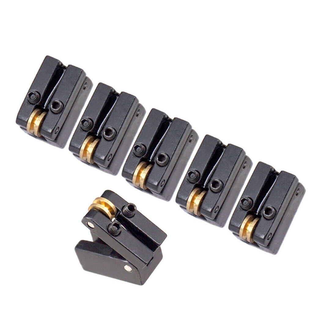 6x String Headless Guitar Bridge for Headless Guitar Musical Instrument