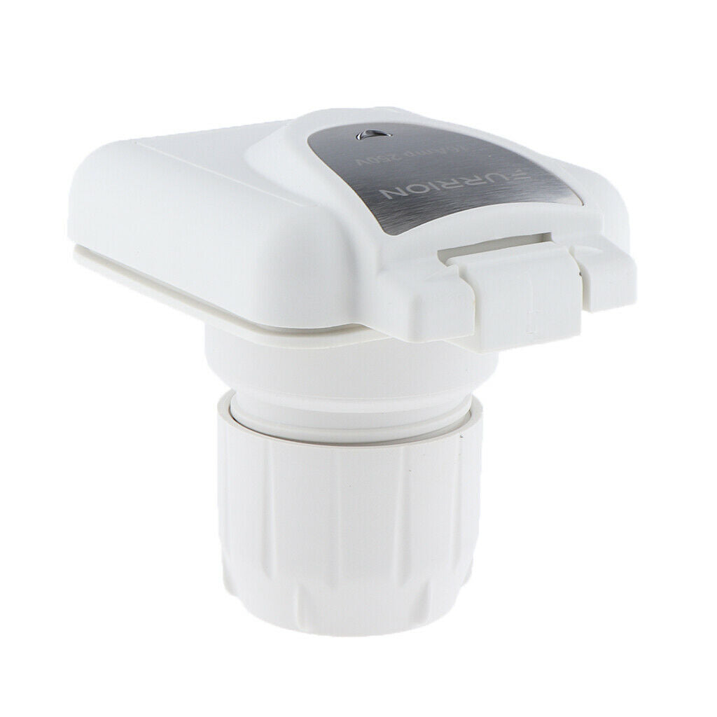 Marine RV Power Cord Twist Lock Plug Inlet Ground Shore 16A 250V