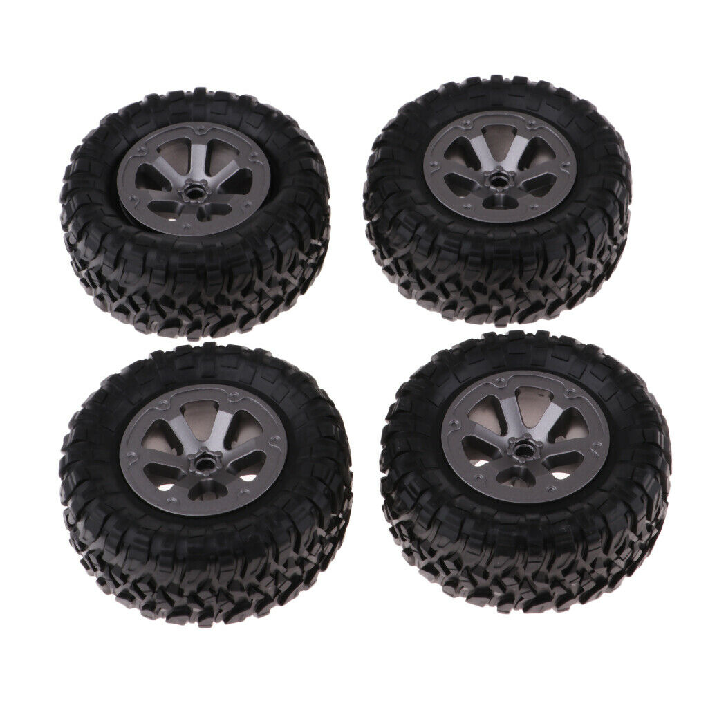 4x Replacement Piece For RC Car - Car Car Simulation 73mm Tire RC For WPL B14