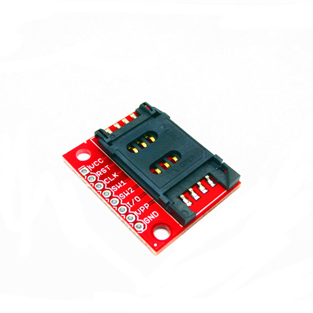 1 piece SIM Card Socket Breakout Module Sensor Module Development Board