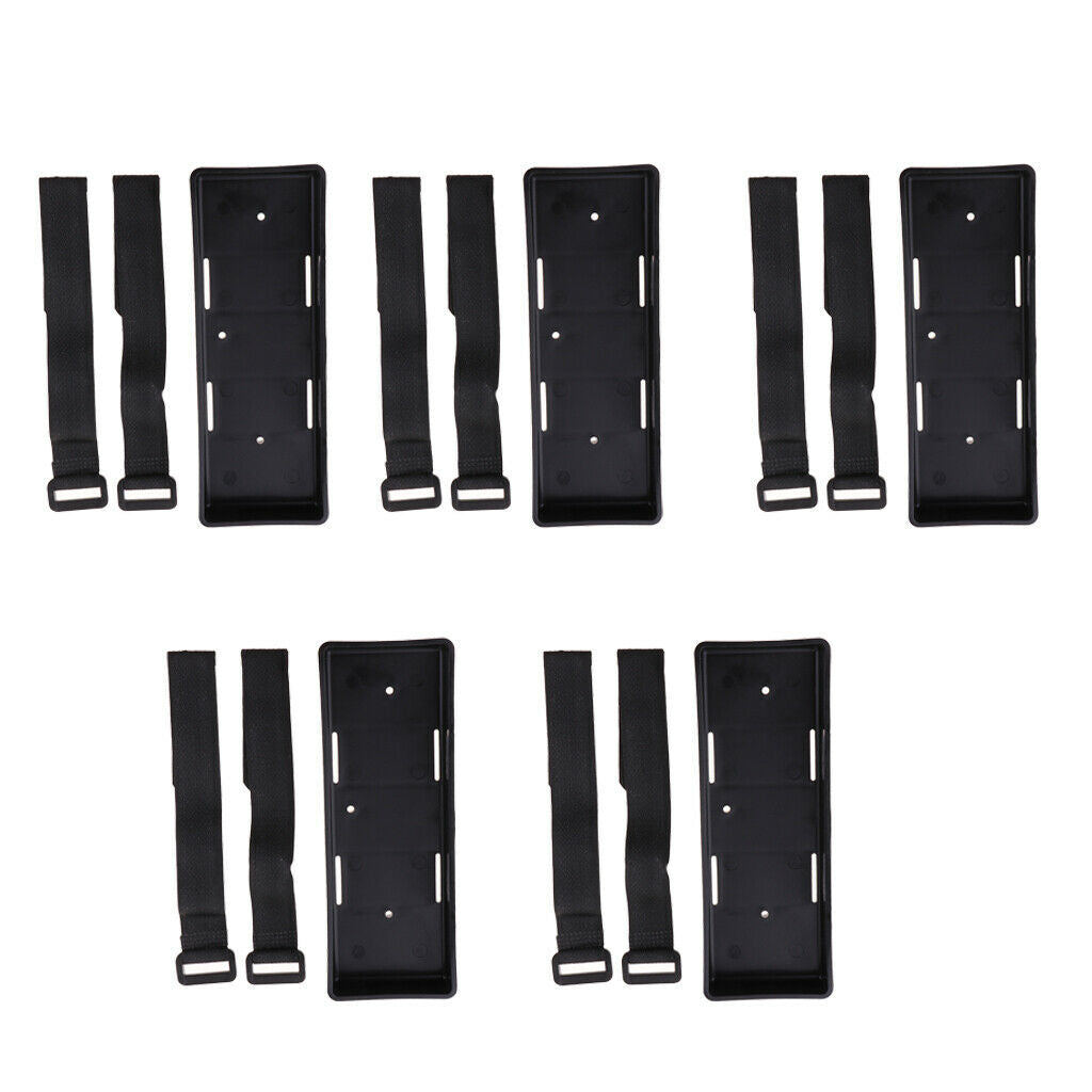 5x 1/10 Plastic RC Car Rock Crawler Battery Box Tray for TRX4 SCX10 Parts