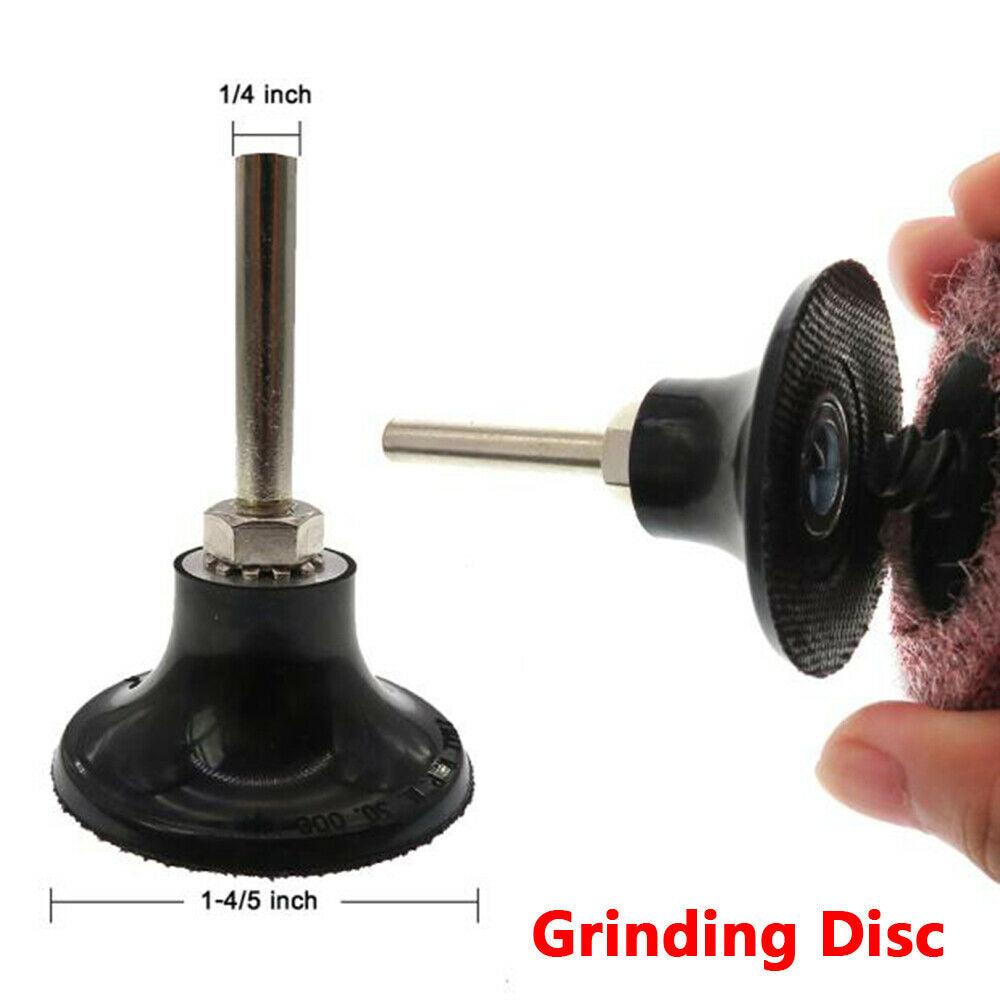 52 Pcs / Set  Ø 2" 50 mm Roloc Sanding Discs Quick Change Type-R Roll Lock Pads