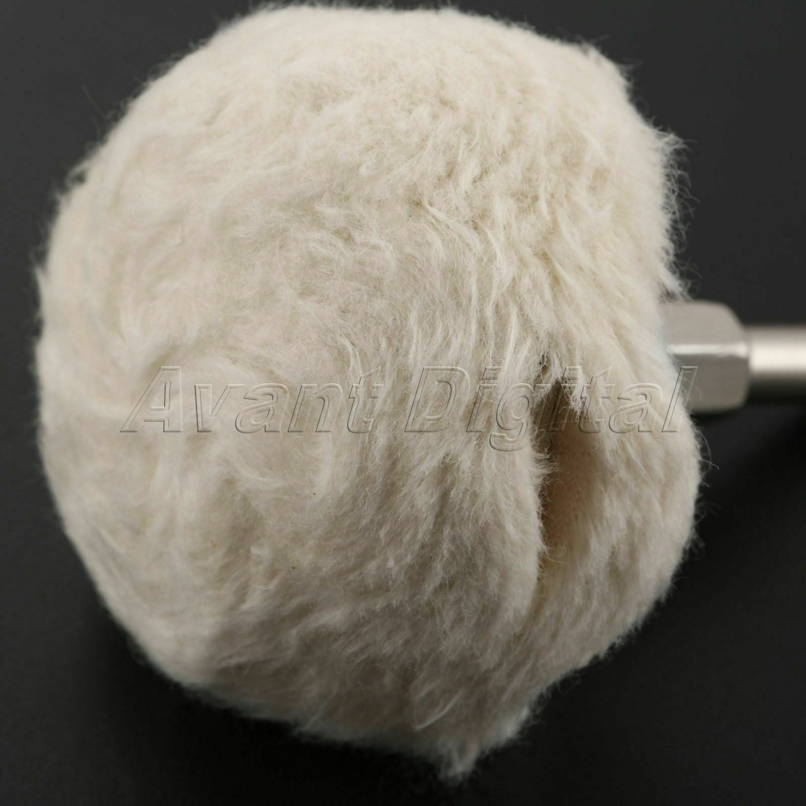 6mm Shank 50mm Cotton Polishing Buffing Wheels Pad Abrasive Crafts Rotary Tool