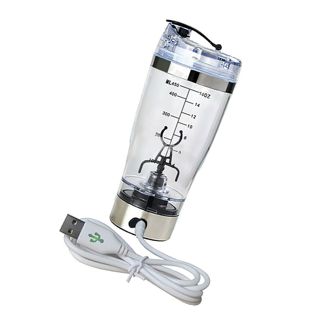 450ml Auto/Electric Mixer Mixing Cup Bottle Shaker Tea Milk Coffee Drink
