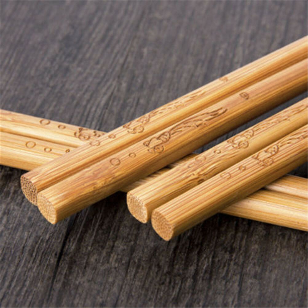 Bamboo Chopsticks Japanese Chopstick Kid Chop Sticks Sushi Sticks Chinese.l8