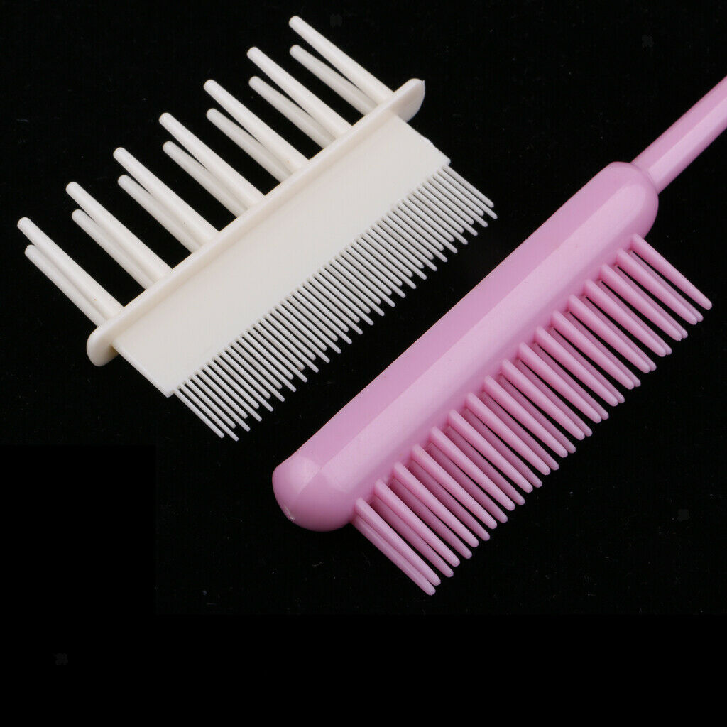 2pcs Multipurpose 2 Sided Hair Comb  Hair   Brush Coloring Tools