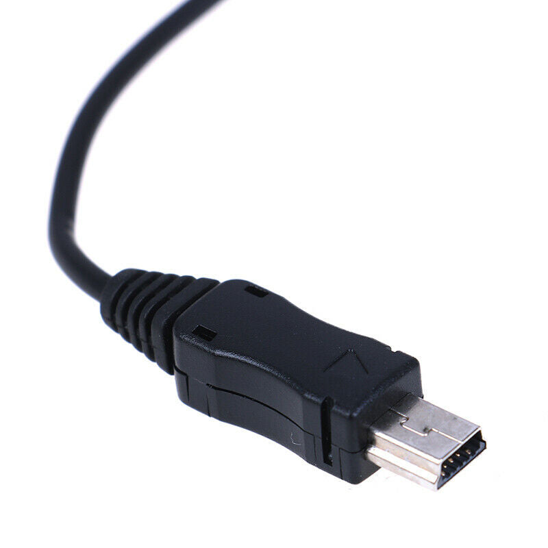 Mini USB Male to 3.5mm Jack Female Audio Cable Mic Adapter Headphone Earphone Tt
