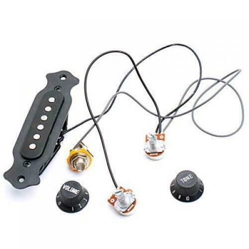 Acoustic Folk Single Noiseless Magnetic Pickup Preamp Harness Accessory