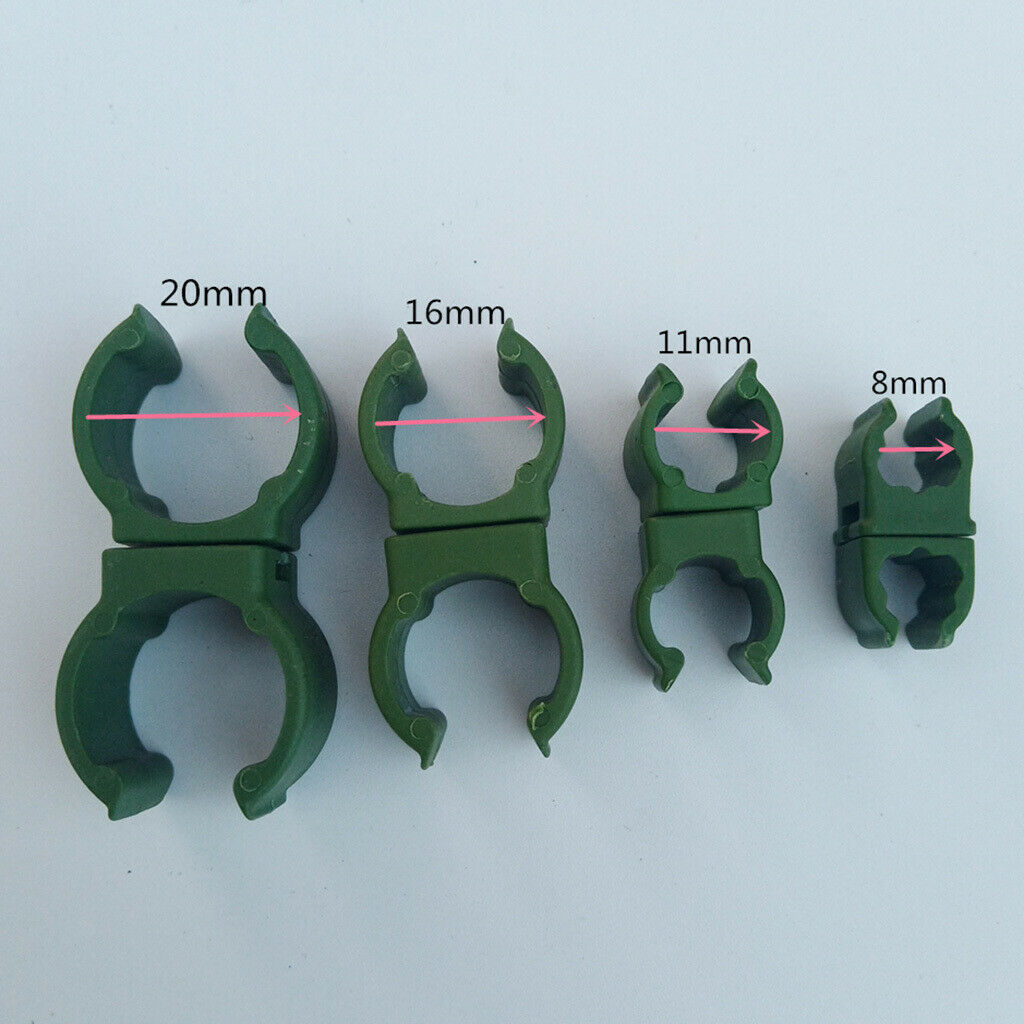 20 Pieces Garden Plant Trellis Connector Clip Support Rotatable Adjustable
