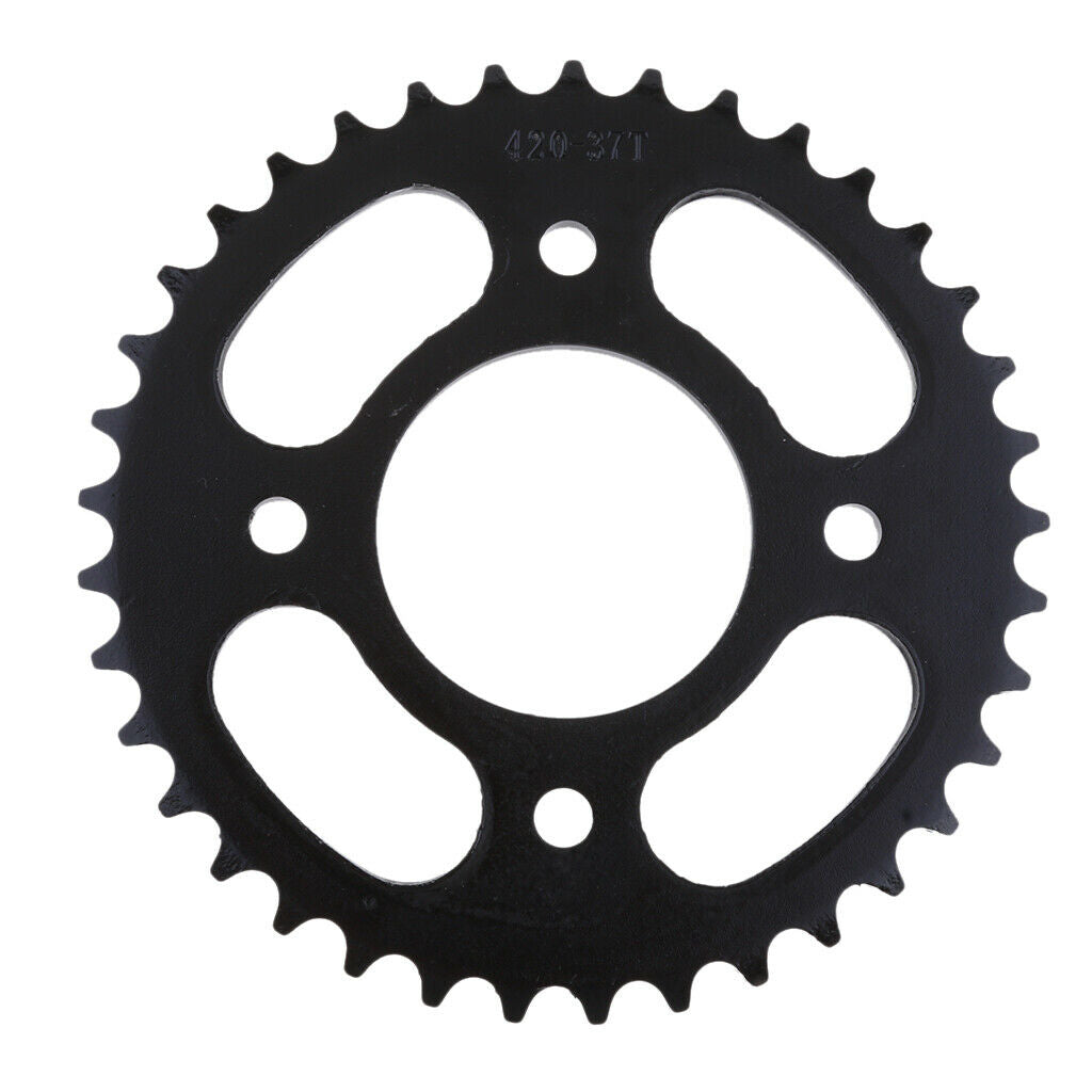 37T Teeth 420 Rear Back Chain Sprocket Cog for 110 125 140cc Pit Dirt Bike