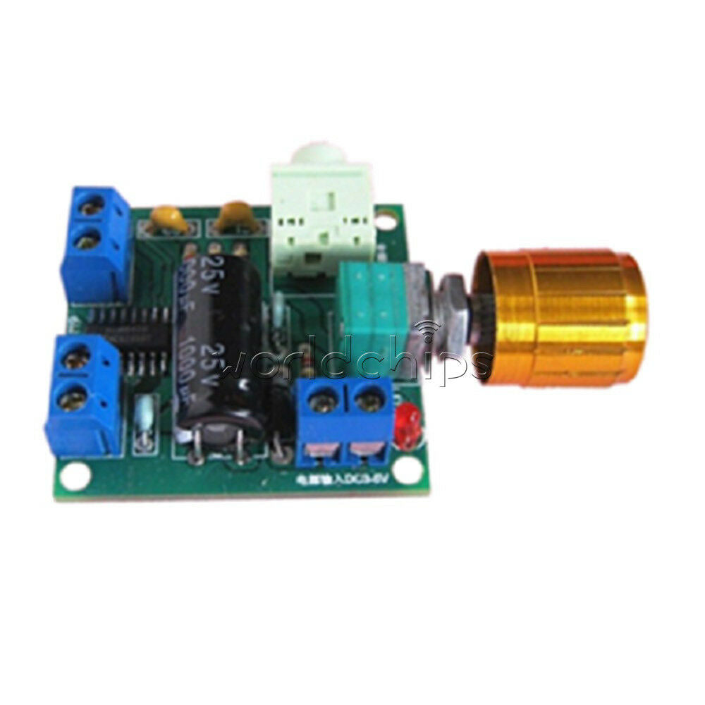 6W+6W PAM8406 2 Channel Digital Class D Stereo Audio Amplifier Board AMP 3V-5.5V