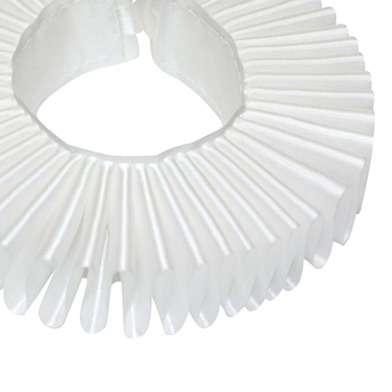 Renaissance Elizabethan Ruffled Neck Collar Clown Choker False Collar Halloween