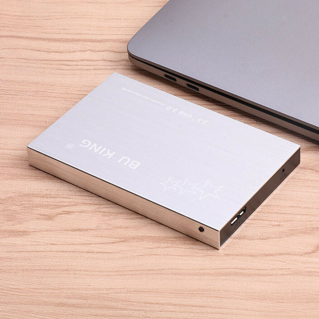 Aluminum Alloy Portable 60G External 2.5" HDD SSD Data Transfer for Laptop