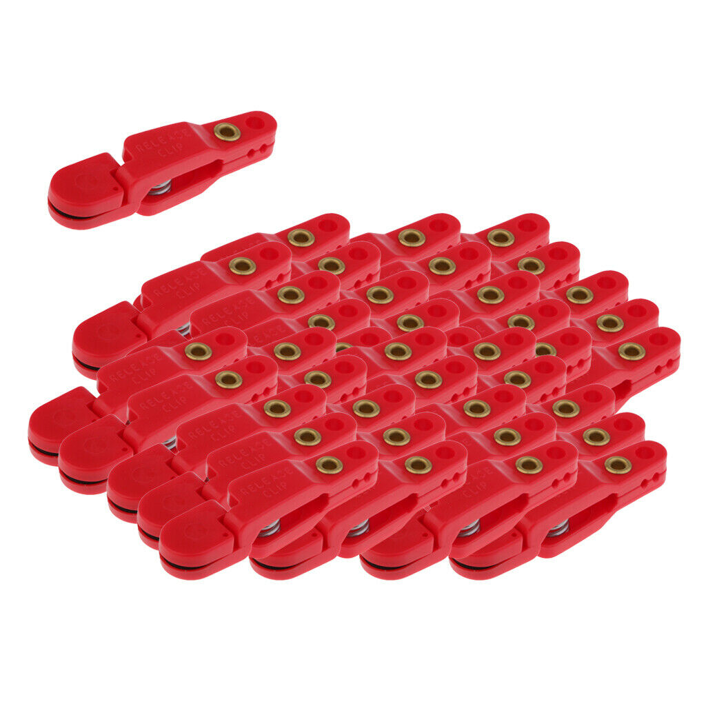 40x Adjustable Snap Release Clip Downrigger Outriggers Release Clips Fishing
