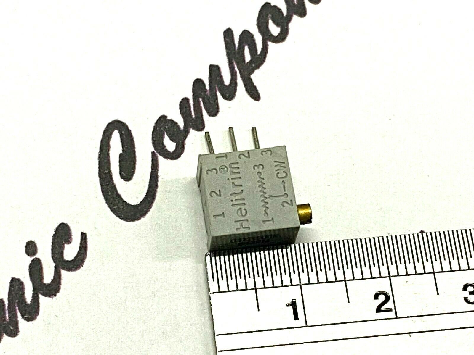 10pcs - HELITRIM 68XR500K 500K Multi-Turn Variable Potentiometer / Trimmer