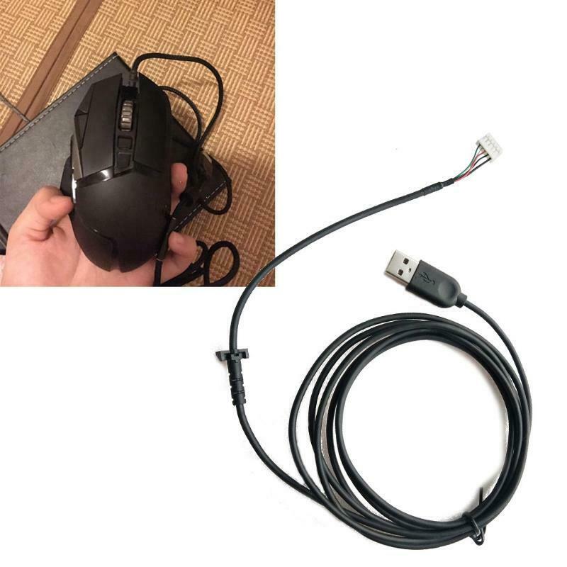 USB Soft Mouse Cable For logitech G402 Game Mouse Line Replacement Wire