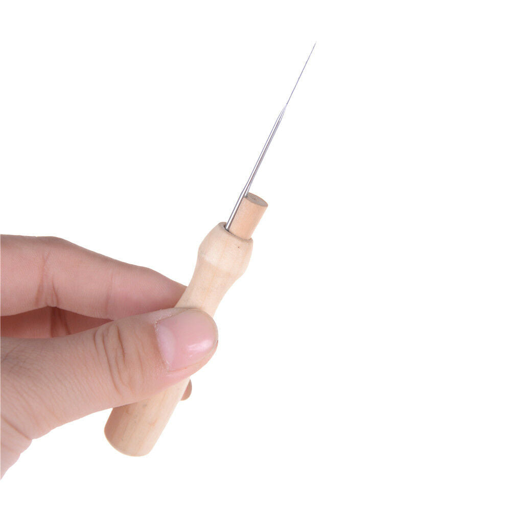 Felting Needles Pin Tools Of Felt Of Wool Pins with Wooden Handle.l8