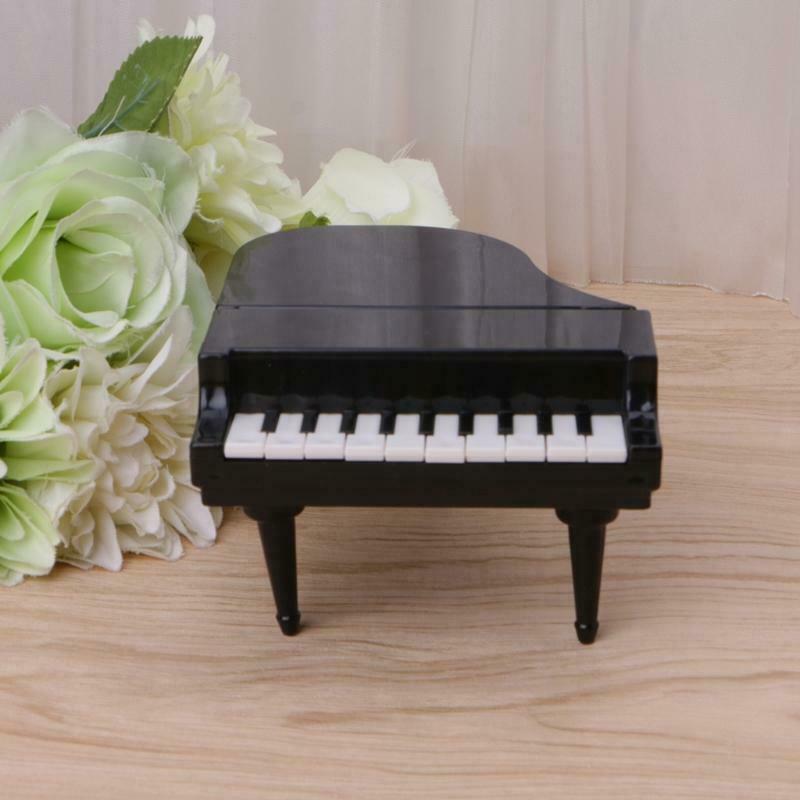 Piano Key Decorative Fruit Forks Plastic Tableware Bar Kitchen Dessert Cutlery