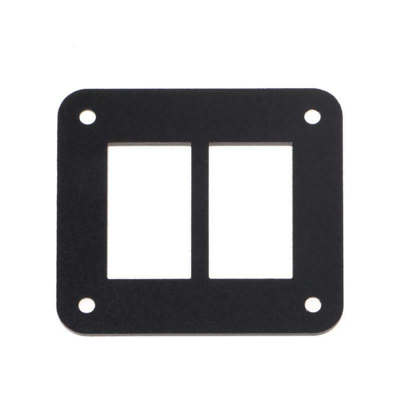 Aluminum Rocker Switch Panel 2/3/4/6 Way Housing Holder For Car Boat Auto Parts