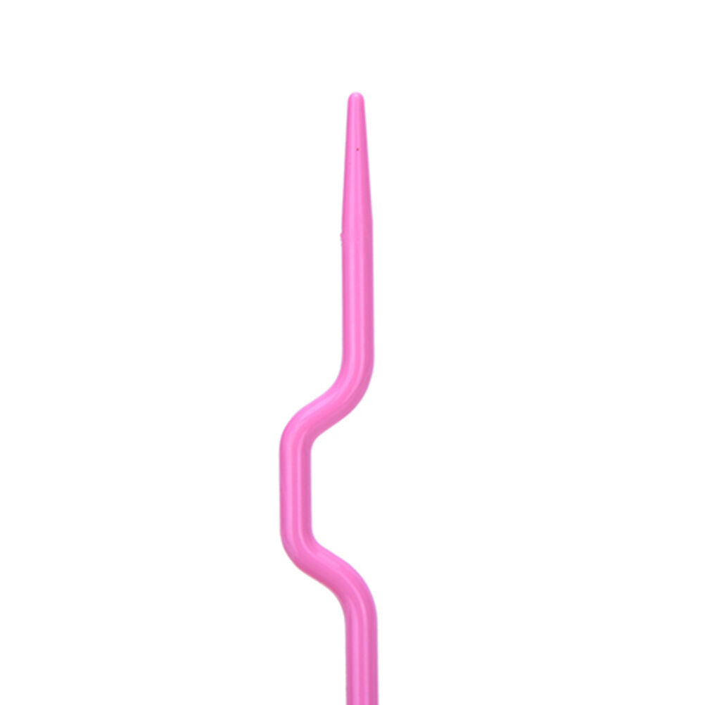 13X 3 Sets ABS Plastic Knit Cable Stitch Knitting Needles Smooth Crochet H.l8