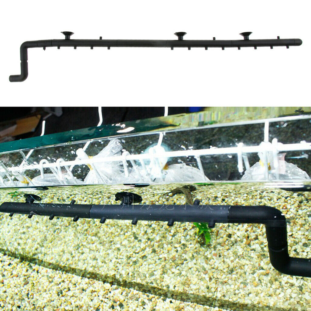 2Pcs Multi Function Rain Bar Unit Fish Tank Pond Outflow Pipe 60cm & 48cm (
