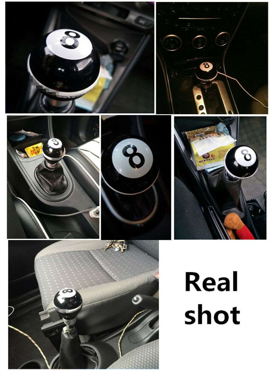 Universal Manual Transmission Car Gear Shift Knob Lever Shifter No.8 Ball Style
