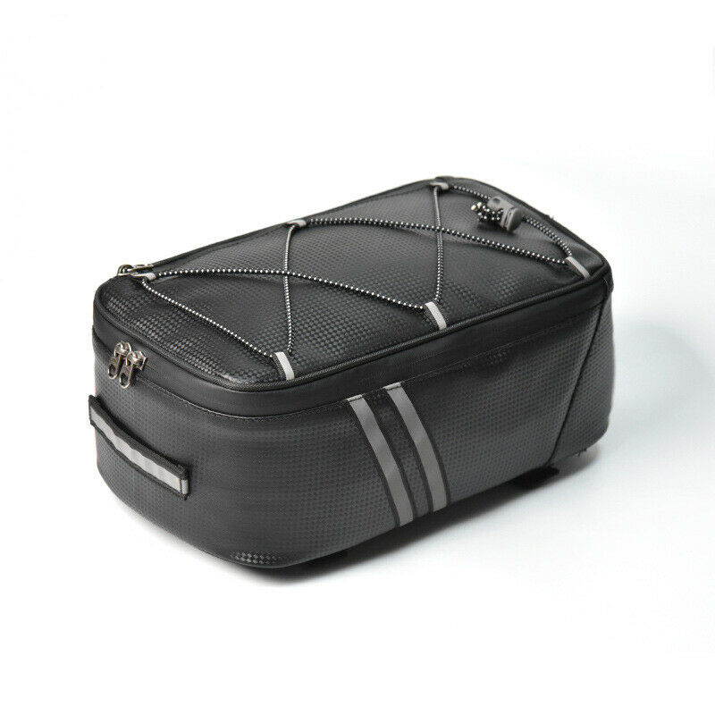 Scooter Bicycle Rear Seat Storage Bag Motorcycle Pannier Rack Handbag Waterproof