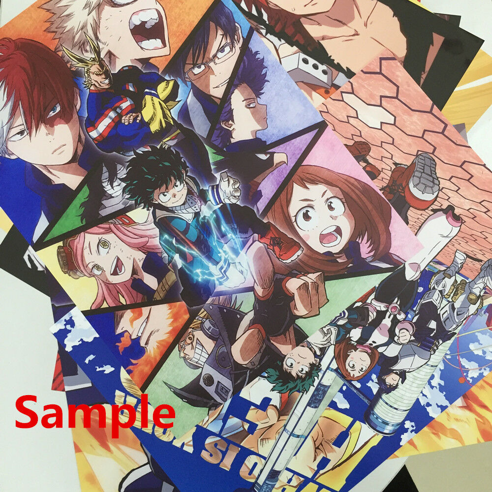 Demon Slayer Kimetsu no Yaiba Polypropylene 9 Pieces Wall A3-poster