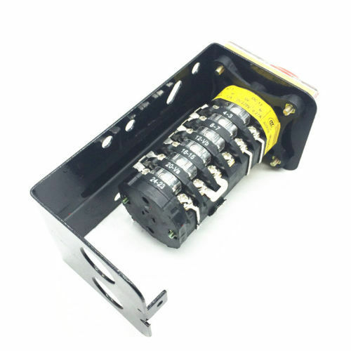 Milling Machine Part Control Motor Rotary Cam Switch + Metal Encloser Case