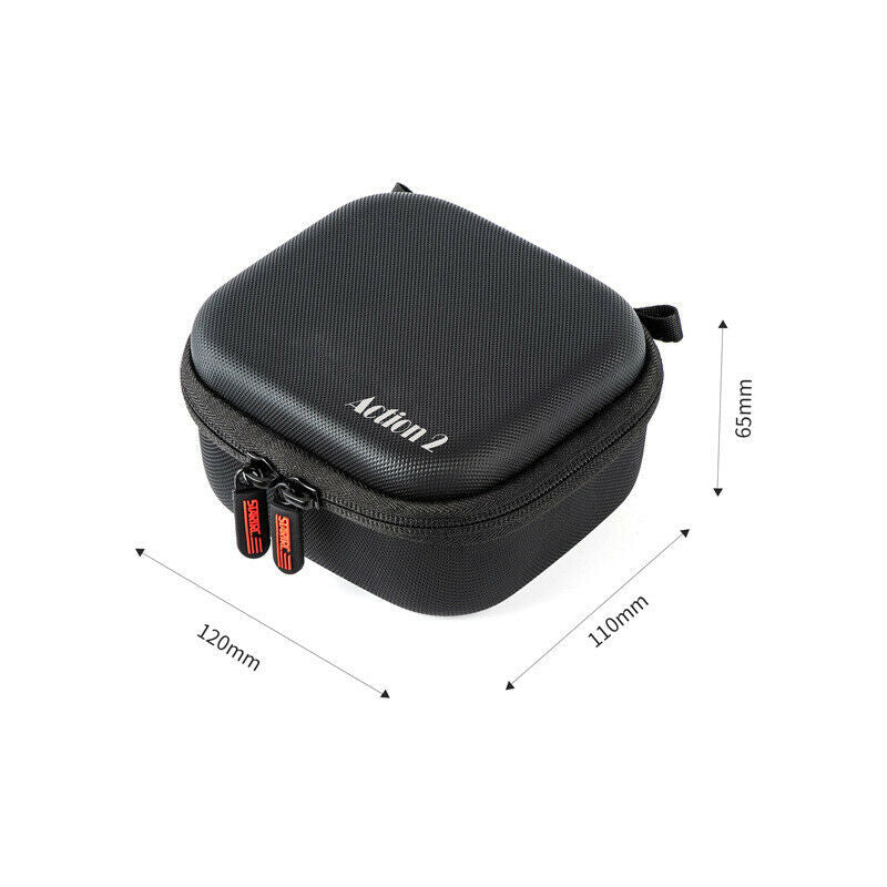 Portable PU Storage Carrying Case Bag Handbag For DJI Action 2 Sports Camera