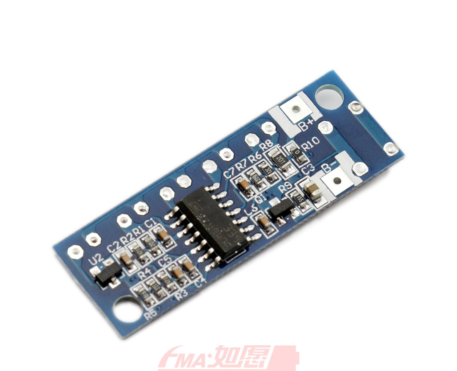 Capacity Display Voltage LED Indicator for 2S 7.4V Li-ion Li-Po Battery R1:201