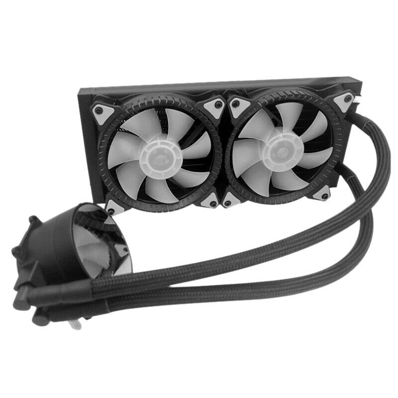 Cool Storm Ultra-Quiet Water-Cooled 240 Computer All-In-One Glare Cpu Cooler AF2