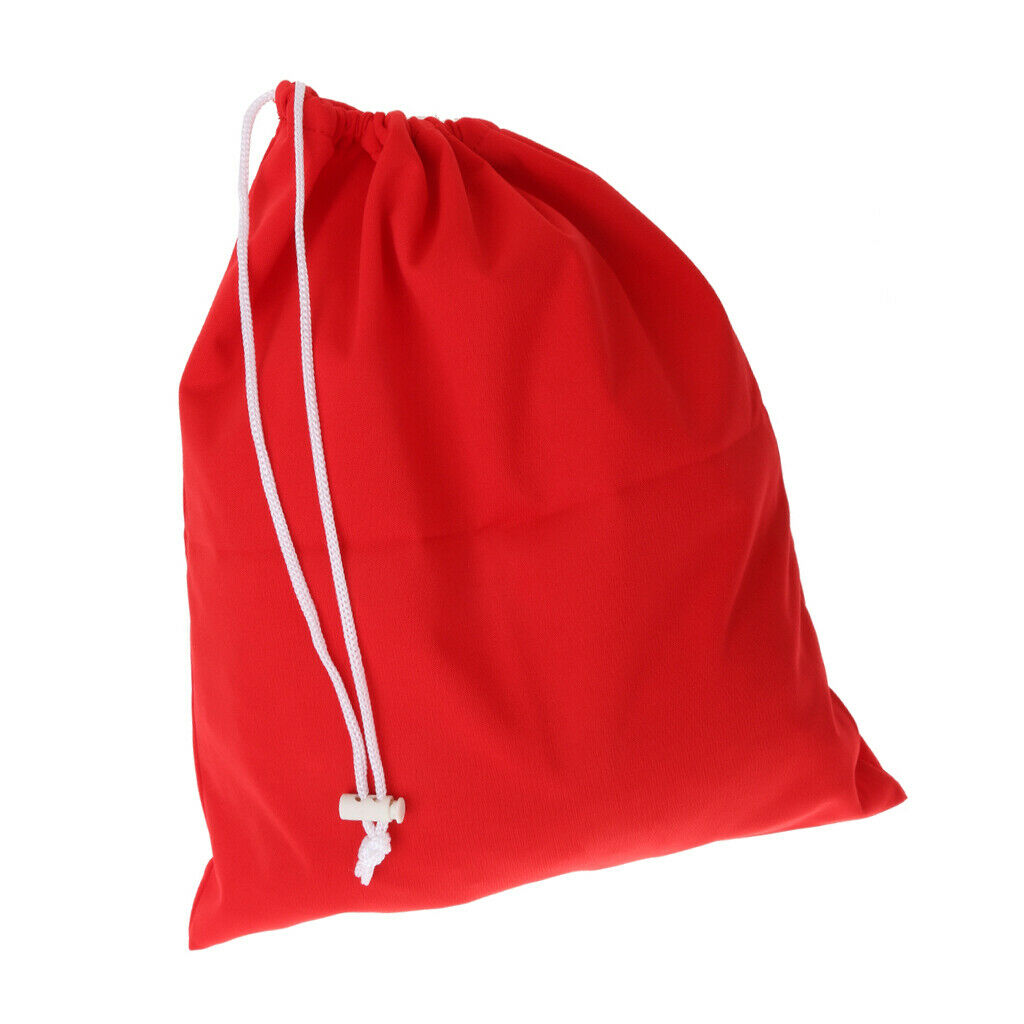 Waterproof Baby Nappy Bag Reusable String Closure Diaper Pouch Bags Red