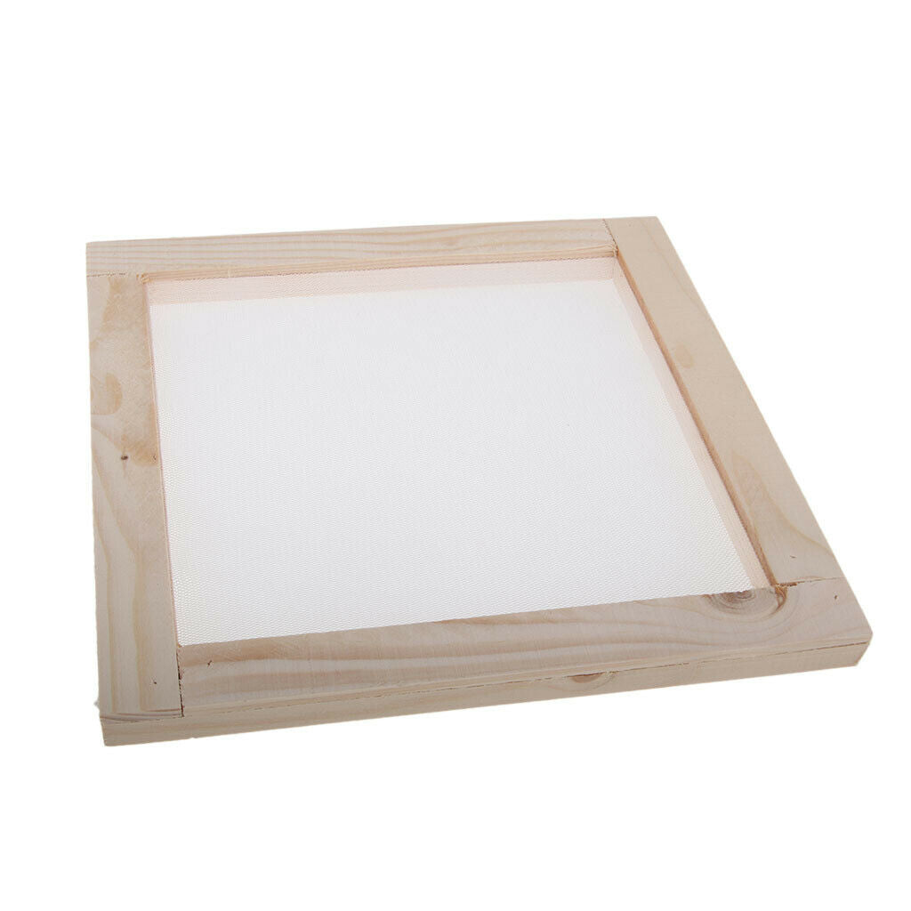 2x Paper Making Mould Kit Screen Frame Making Recycling Paper Paper Making