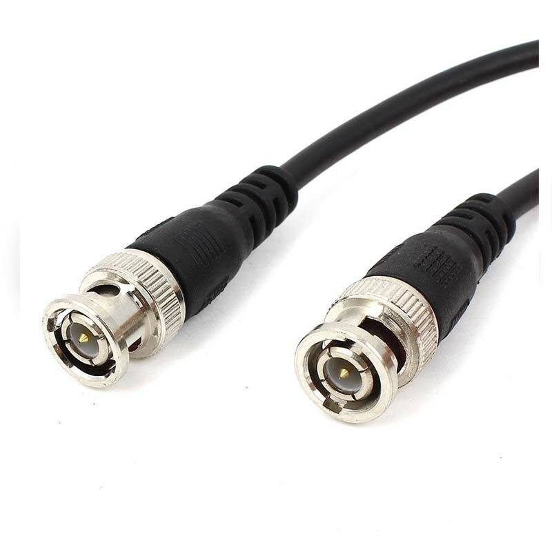 2M 6feet CCTV Video Camera DVR Male to Male BNC Connector Coaxial Cable