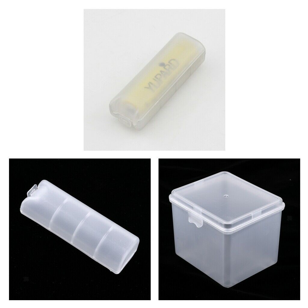 2pcs Camping Storage Box Case for Battery and Headlamp Lamp Holder Small Tools