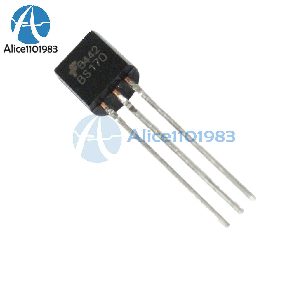 50PCS NEW BS170 MOSFET N-CH 60V 500MA TO-92 FSC