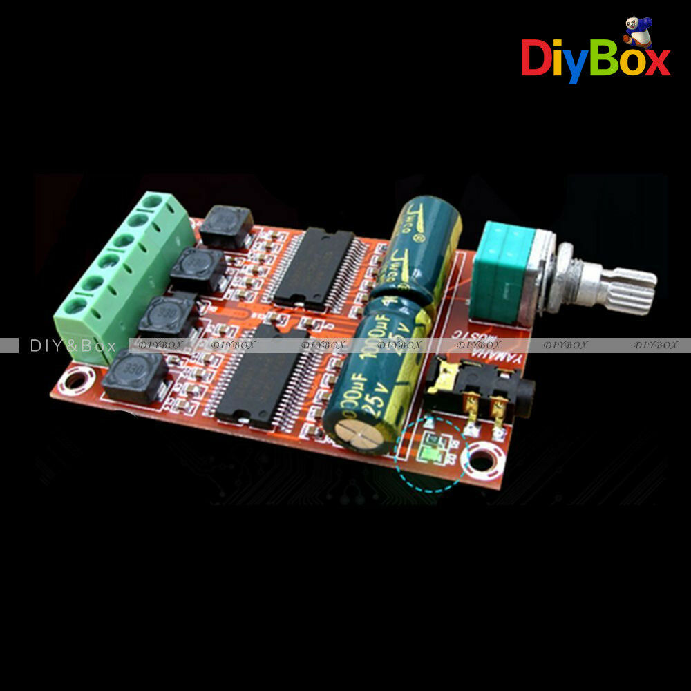 XH-M531 Yamaha 2*20W Digital HIFI Audio Stereo Class D Amplifier Board YDA138-E