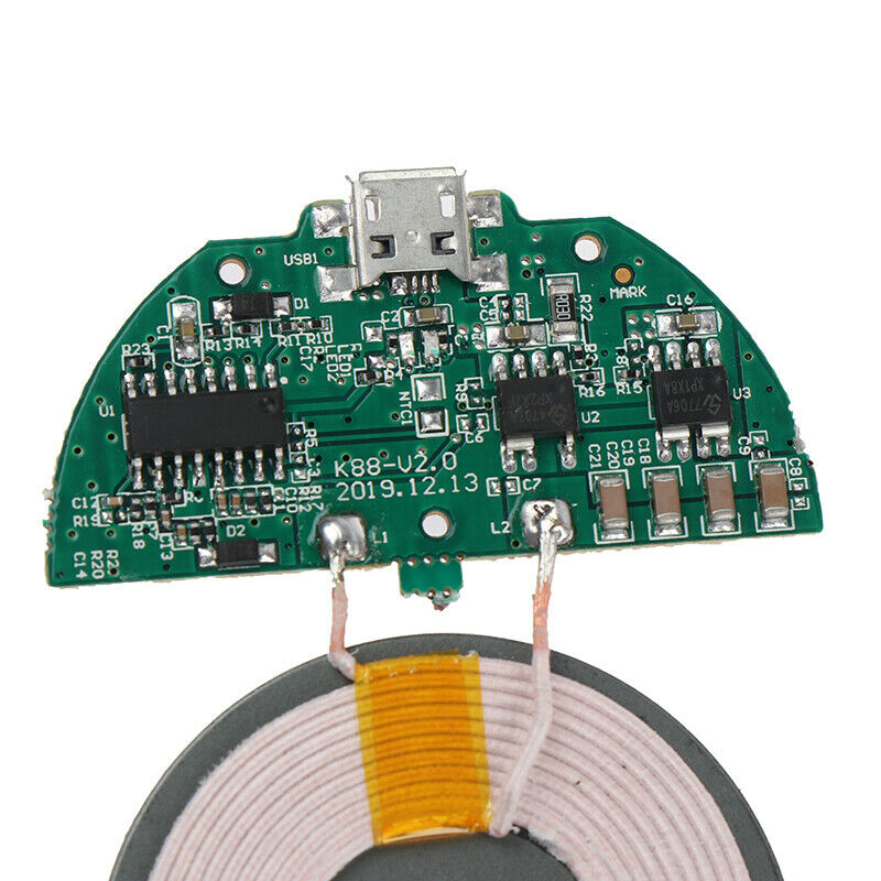 10W Qi Fast Wireless Charger PCBA Circuit Board Transmitter Module+Coil C.l8