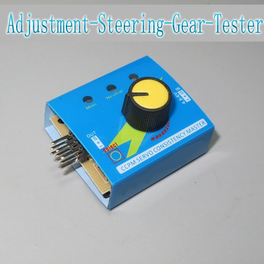 1pcs DC4.2V~6V Steering gear tester Brushless ESC tester Third gear HM tester