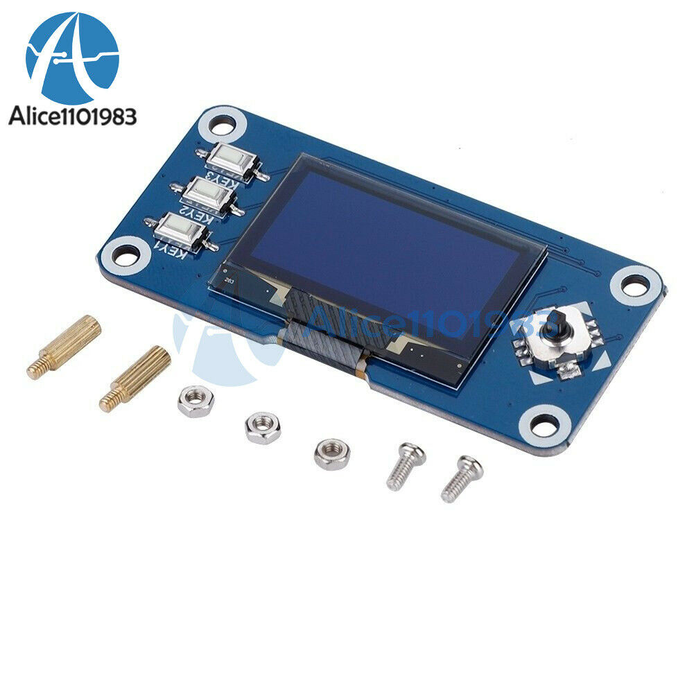 1.3 inch OLED Display HAT Expansion Board For Raspberry Pi 2B/3B for Zero W 4