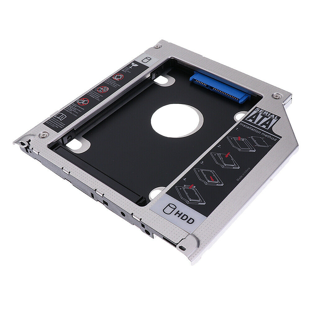 Hard Drive Tray 2nd HDD Caddy 2.5 Inch SATA3.0 I II III For MacBook Pro PC