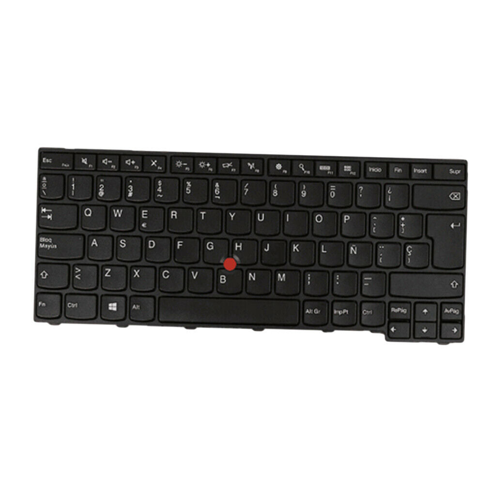 New Laptop Keyboard Spanish Layout Repair Part Accs for Lenovo Thinkpad E470