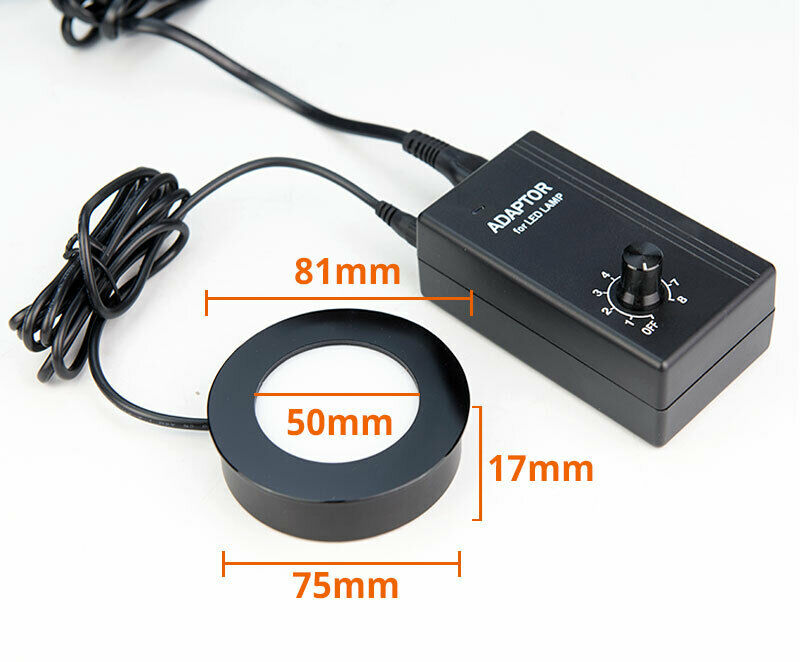 Microscope Bottom Light Supplementary Source LED Lamp Lighting 90v-265V 3.6W