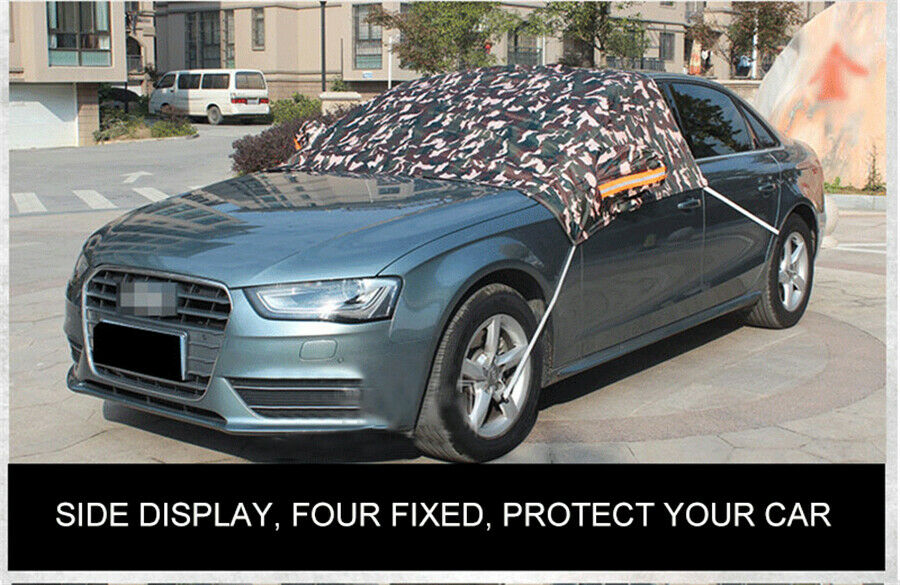 Camouflage Car Snow Cover Waterproof Sunscreen Protecting UV  Fading Universal