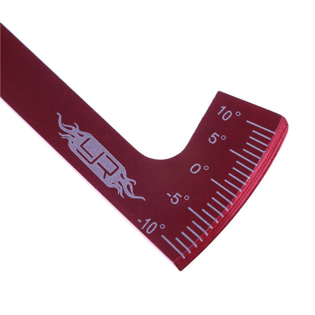 Adjustable Ruler Measure RC Car Height & Wheel Rim Camber for 1/10 1/8 RC DEAU