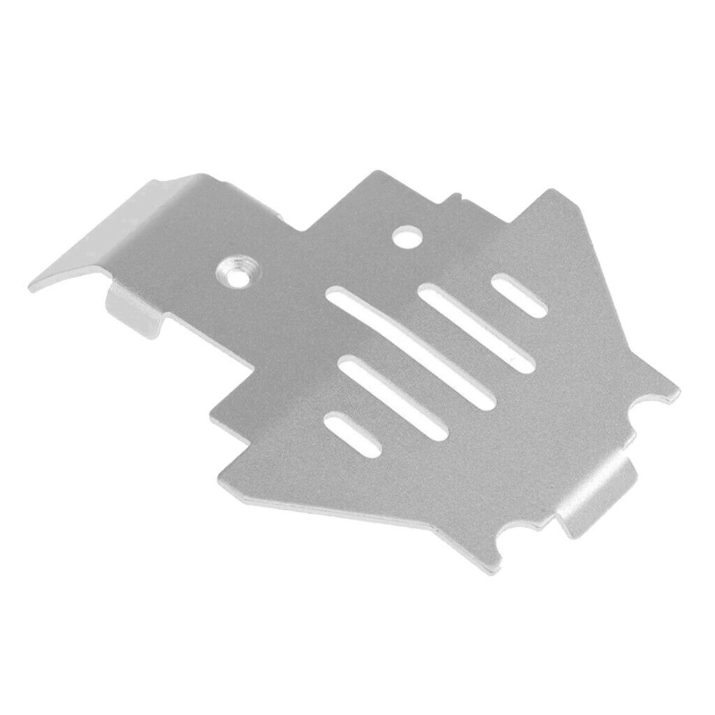 Lower Bumper Axle + Protective Plate for Gear Assembly for 1/10 Rc 4