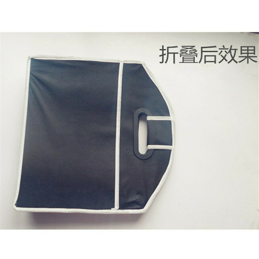 Non-woven Fabric Car Truck Portable Organizer Folding Storage Bag Case 3-Section