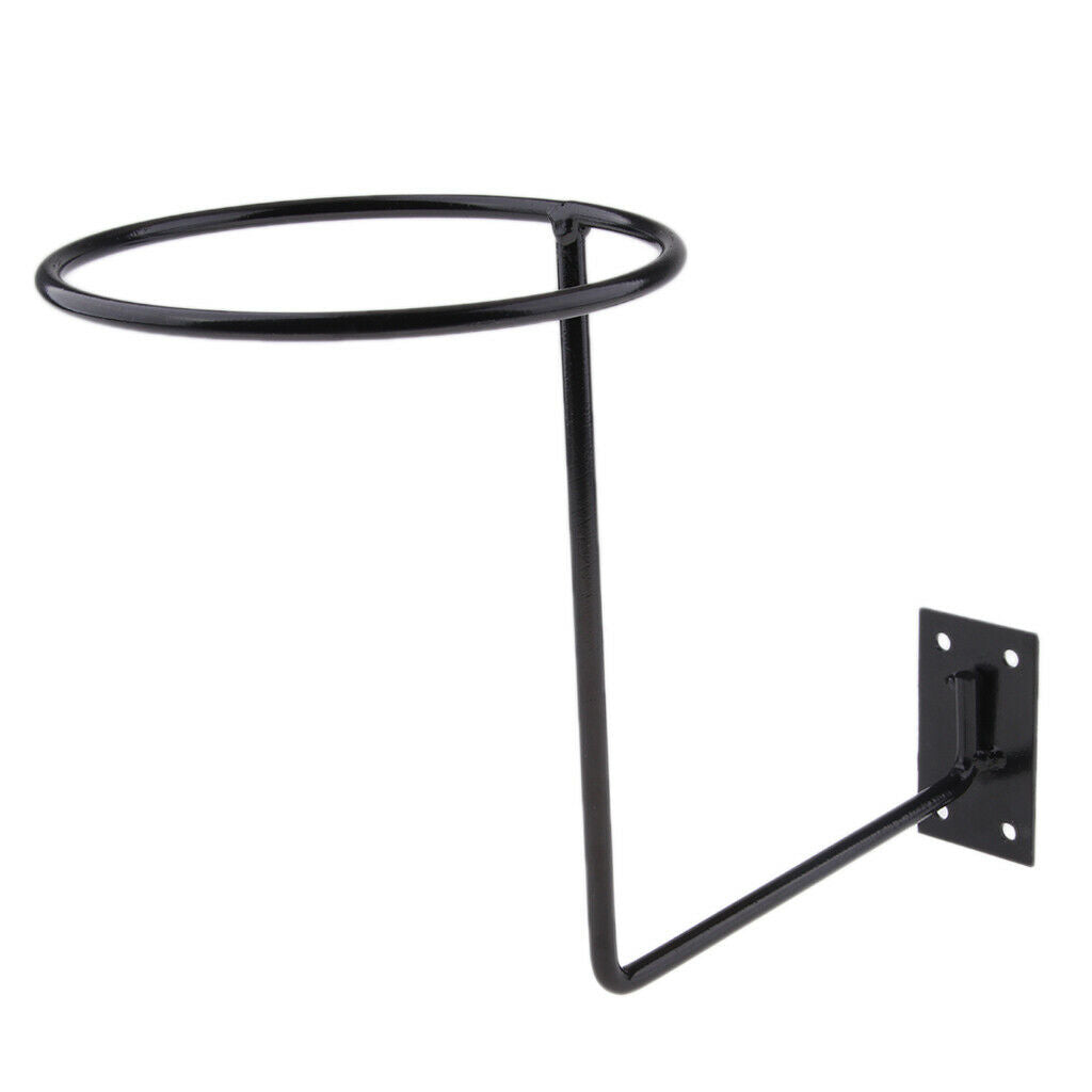 Motor Accessories Steel Helmet Holder Hanger Rack Jacket Hook - Black