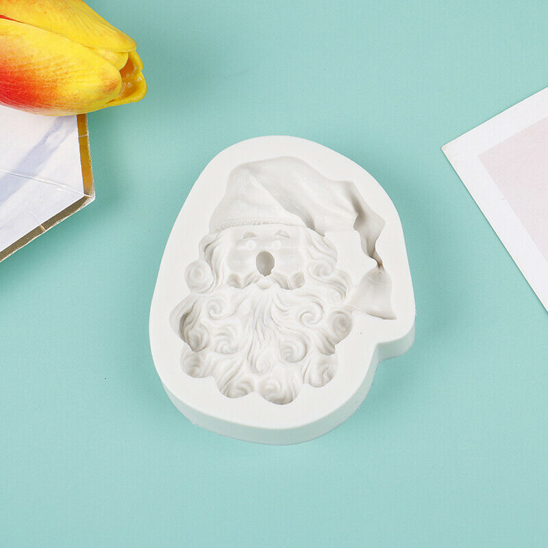 Christmas Santa Claus Silicone Mold Sugarcraft &Chocolate Mold Cake Baking De SJ